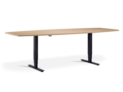 Stockholm Sit-Stand Meeting Table - Barrel Style (With Bluetooth Control) FRISKA