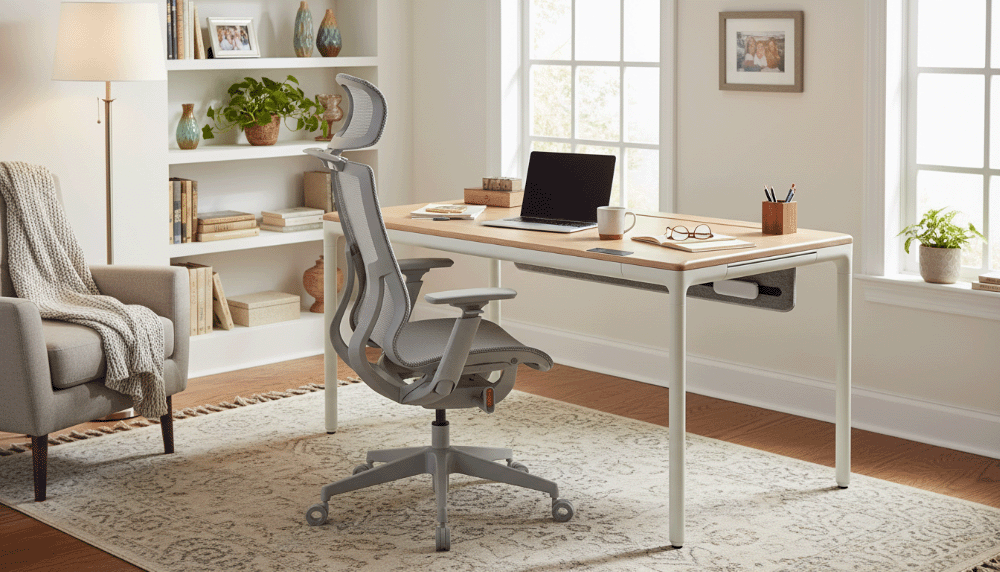 Beflo Cirrus chair in workspace