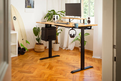ErgoHide PC Holder on desk