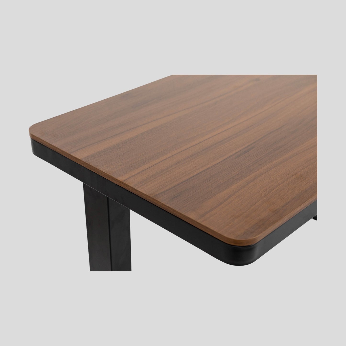 Ergonest E-Max Electric Standing Desk – Walnut Wood Top