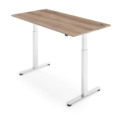 Flytta 2 Nebraska Oak worktop White frame