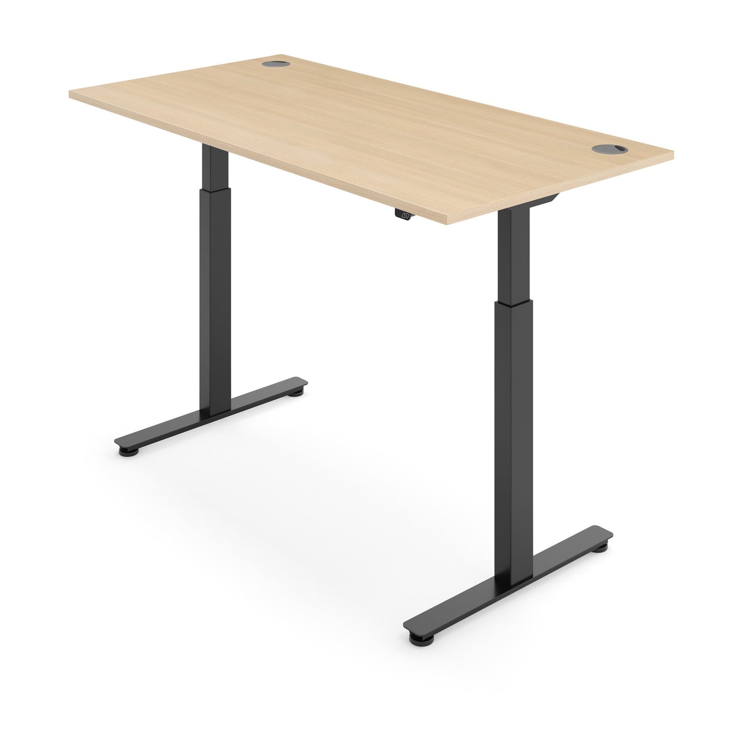 Flytta 2 Oak worktop Black frame