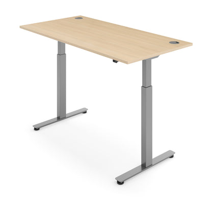 Flytta 2 Oak worktop Silver frame