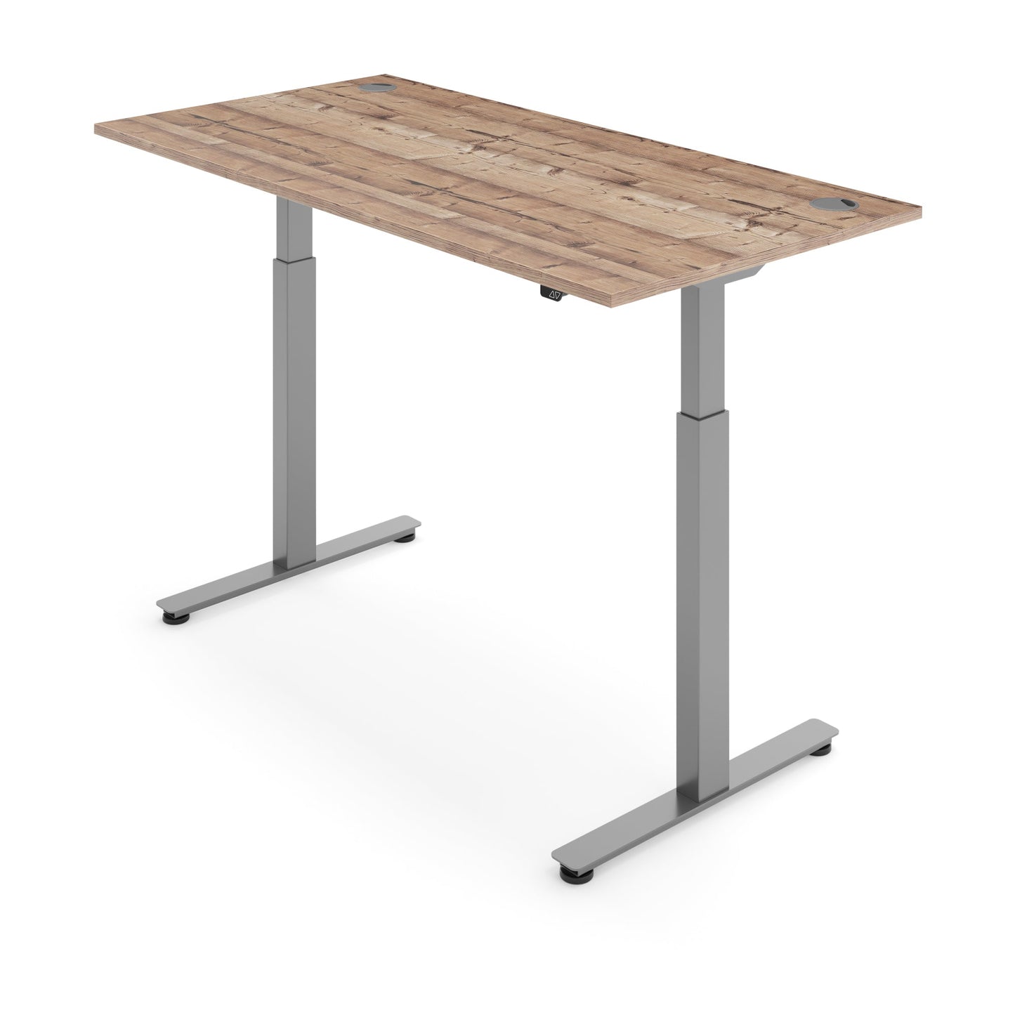 Flytta 2 Timber worktop Silver frame
