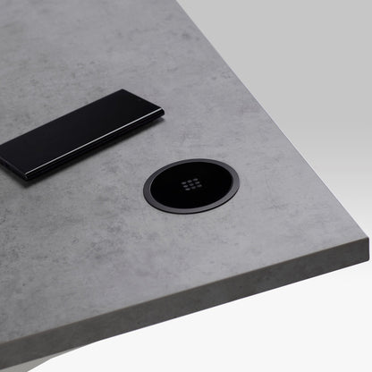 Integrated In-Desk Wireless Phone Charger