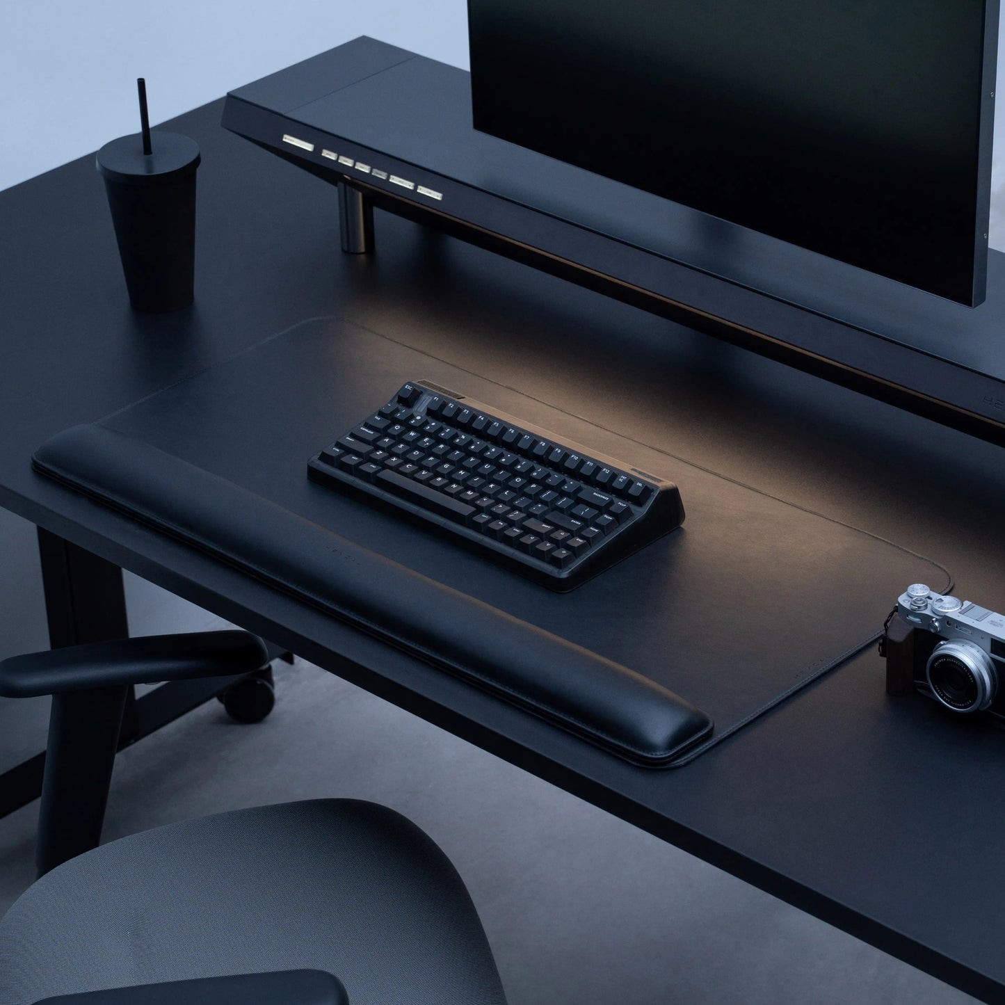 Hexcal Magnetic Desk Mat [Black Colour]