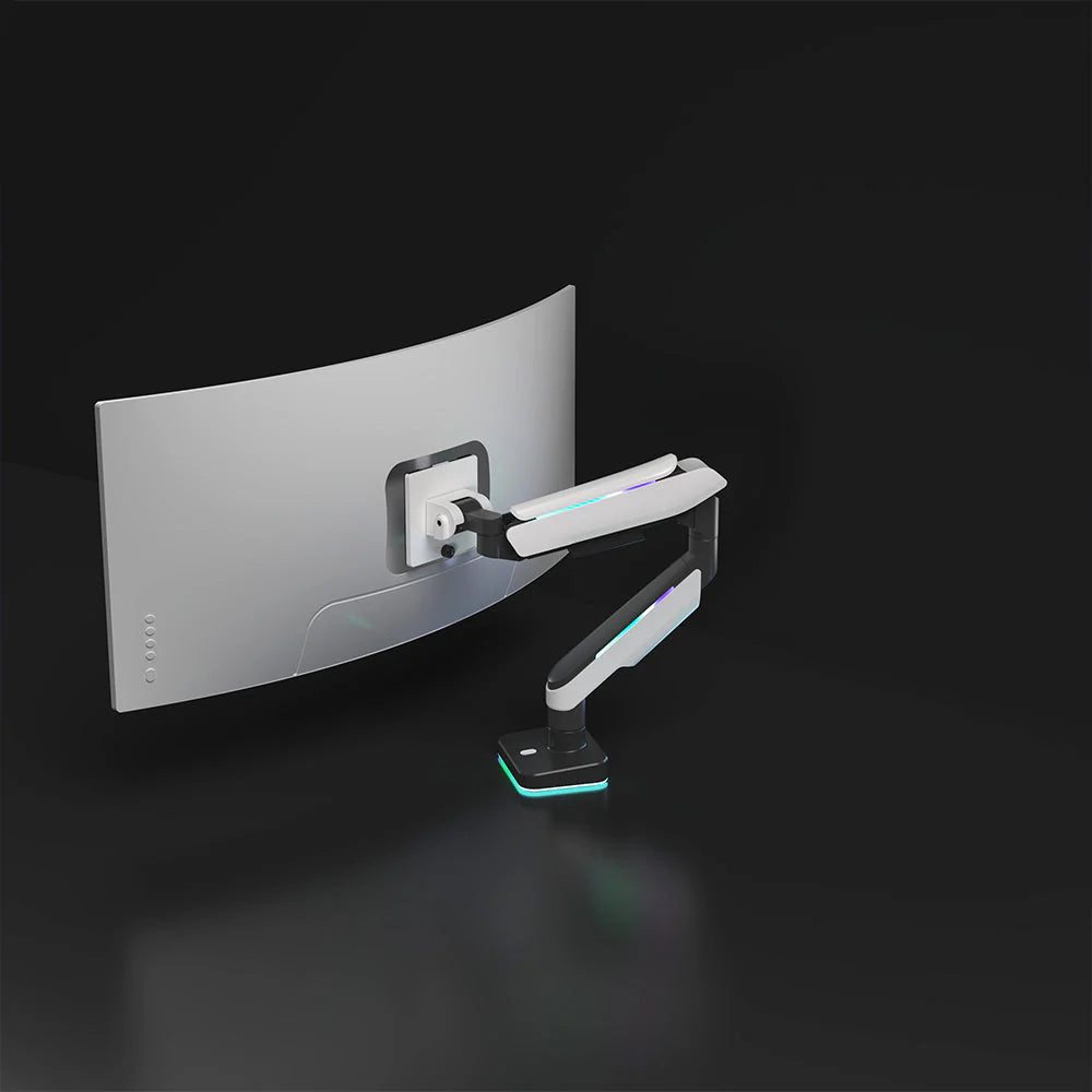 Gaming Monitor Arm with RGB Lighting