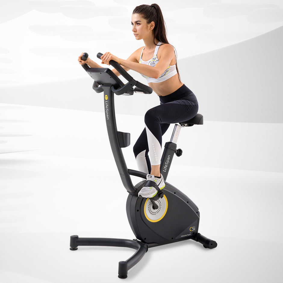LifeSpan C5i Self-Generating Upright Bike LifeSpan