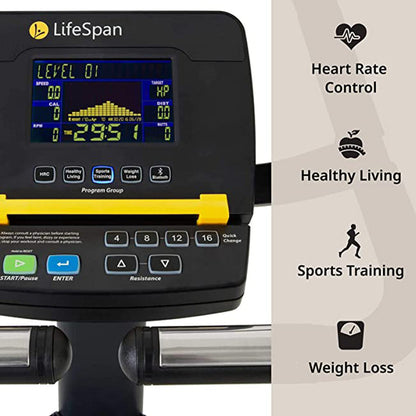 LifeSpan C5i Self-Generating Upright Bike LifeSpan