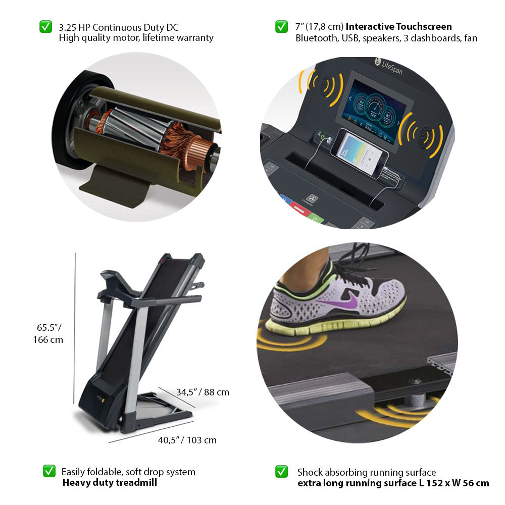 Home Fitness Treadmill TR4000iT