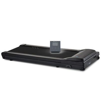 LifeSpan TR1200-Power Treadmill Desk with Glass Standing Desk + SC130 Smart Console