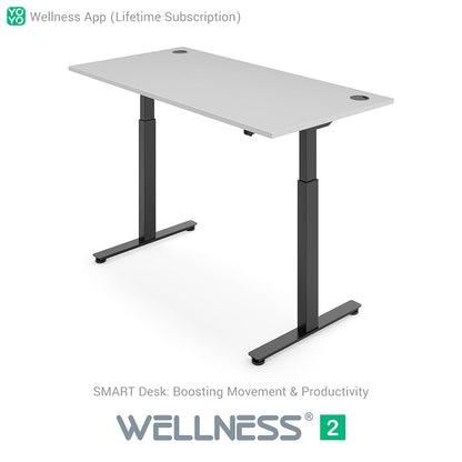 WELLNESS 2 Smart Dual-Motor Standing Desk