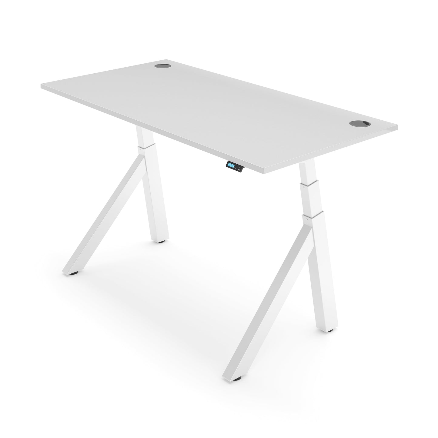 Flytta K-Design White Frame Light Grey Worktop