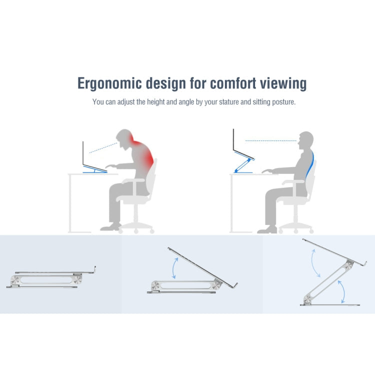 Ergonest Adjustable Aluminium Laptop Stand