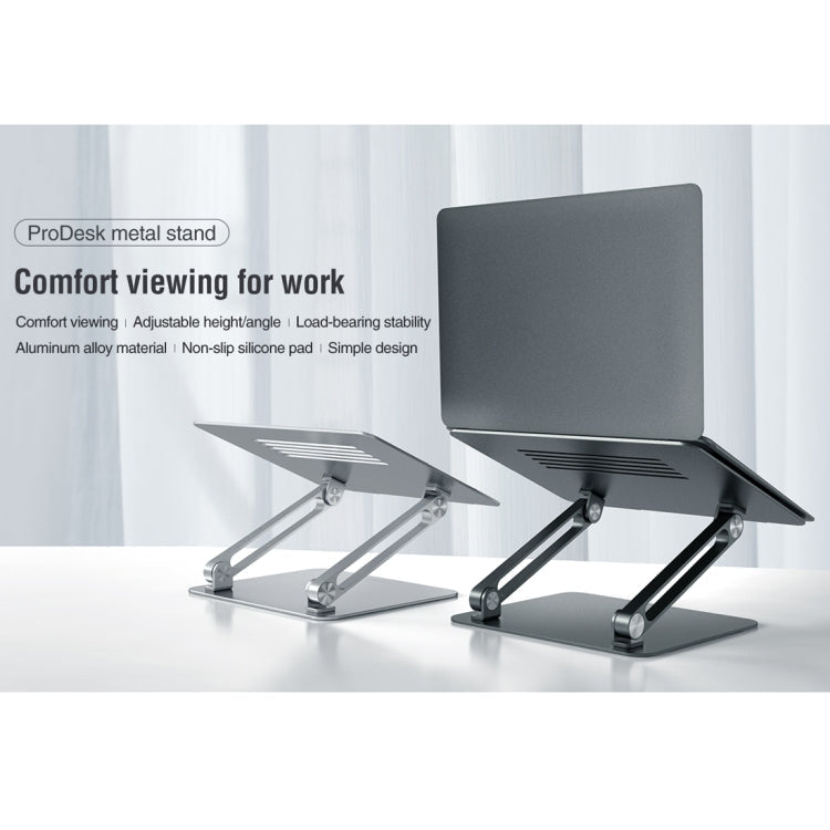 Ergonest Adjustable Aluminium Laptop Stand – Silver