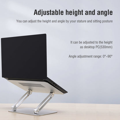 Ergonest Adjustable Aluminium Laptop Stand – Silver
