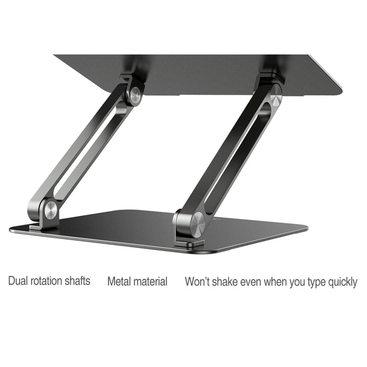 Ergonest Adjustable Aluminium Laptop Stand – Silver