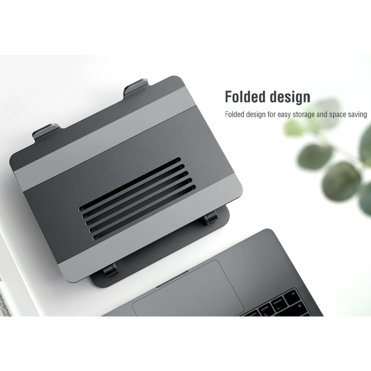 Ergonest Adjustable Aluminium Laptop Stand – Silver