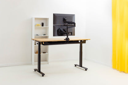 ErgoHide Dual Monitor Arm detail