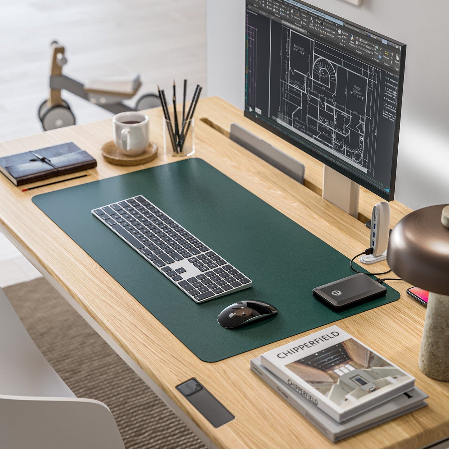 Moss Desk Mat - beflo