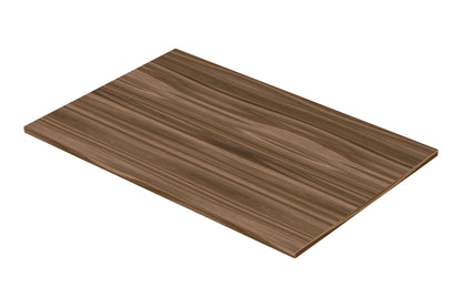 ErgoHide 120x80cm Classic walnut desk top