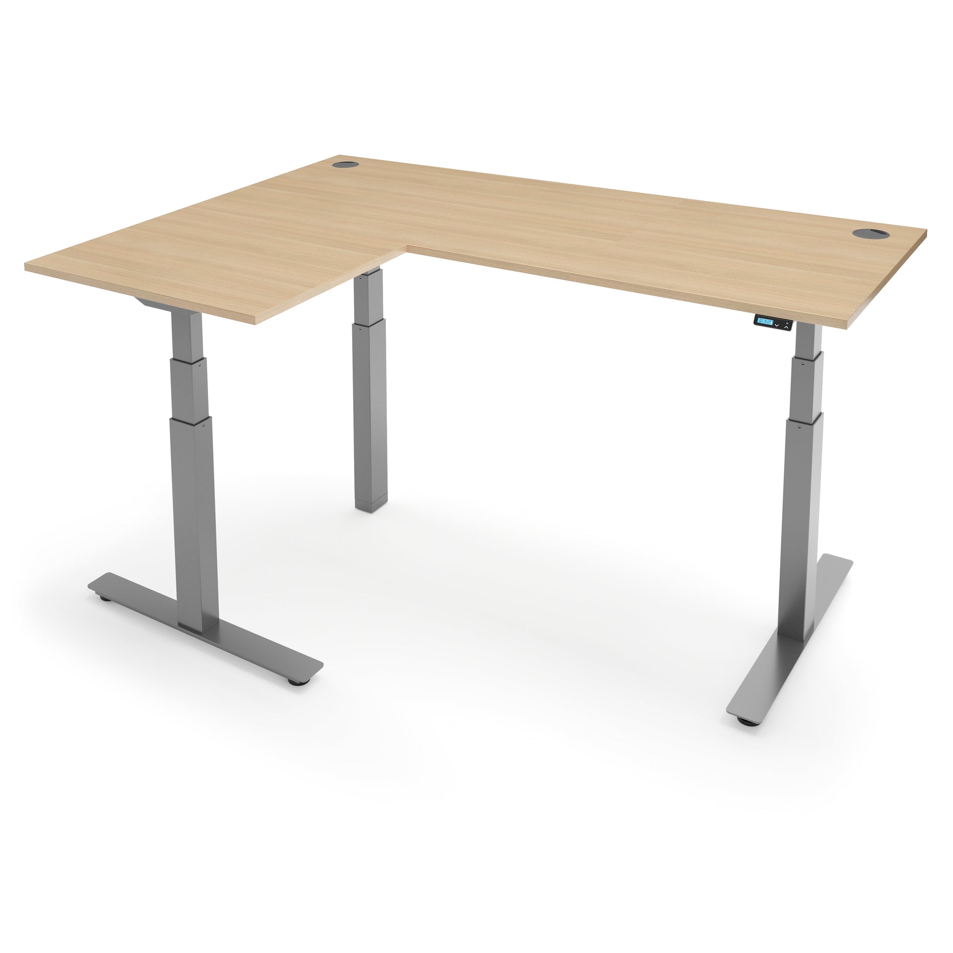 Flytta K-Design – Oak top, Silver frame