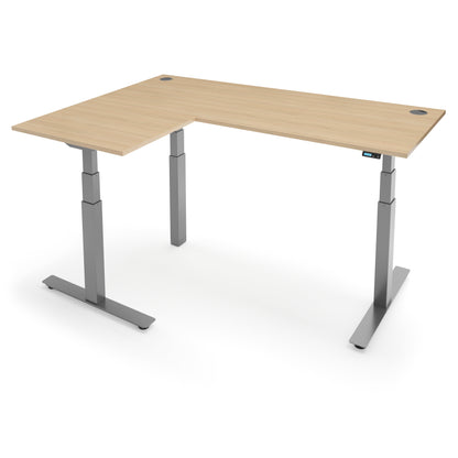 Flytta K-Design – Oak top, Silver frame