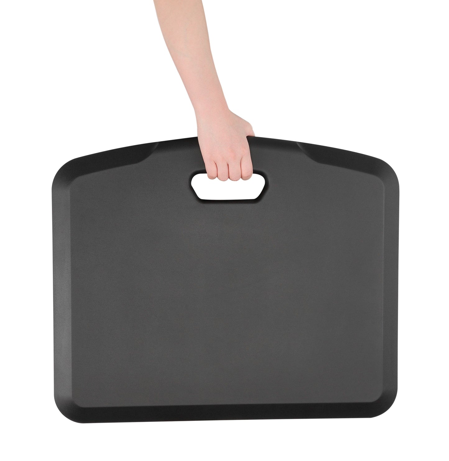 Ergonest Anti-Fatigue Standing Desk Mat – Gel Foam, Black