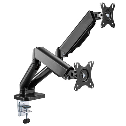 Ergonest Dual Monitor Arm – Articulated Swing Arm (17–32 in)