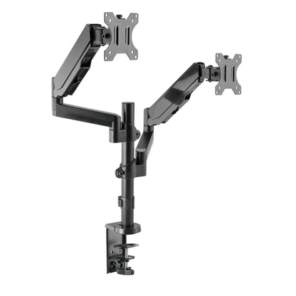 Ergonest Extra-Height Dual Monitor Arm – Articulated (17–32 in)