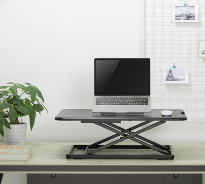 Ergonest Lite Sit-Stand Desk Converter – Black