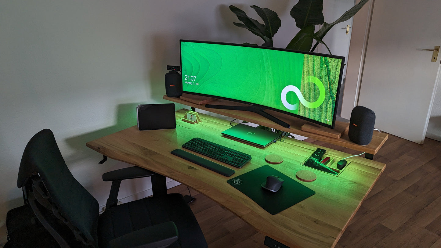 ErgoHide Standing Desk – With Extended Cable Space