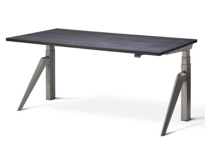 Primo Designer Standing Desk(With Bluetooth Control) Standing Desk FRISKA Anthracite Sherman Oak