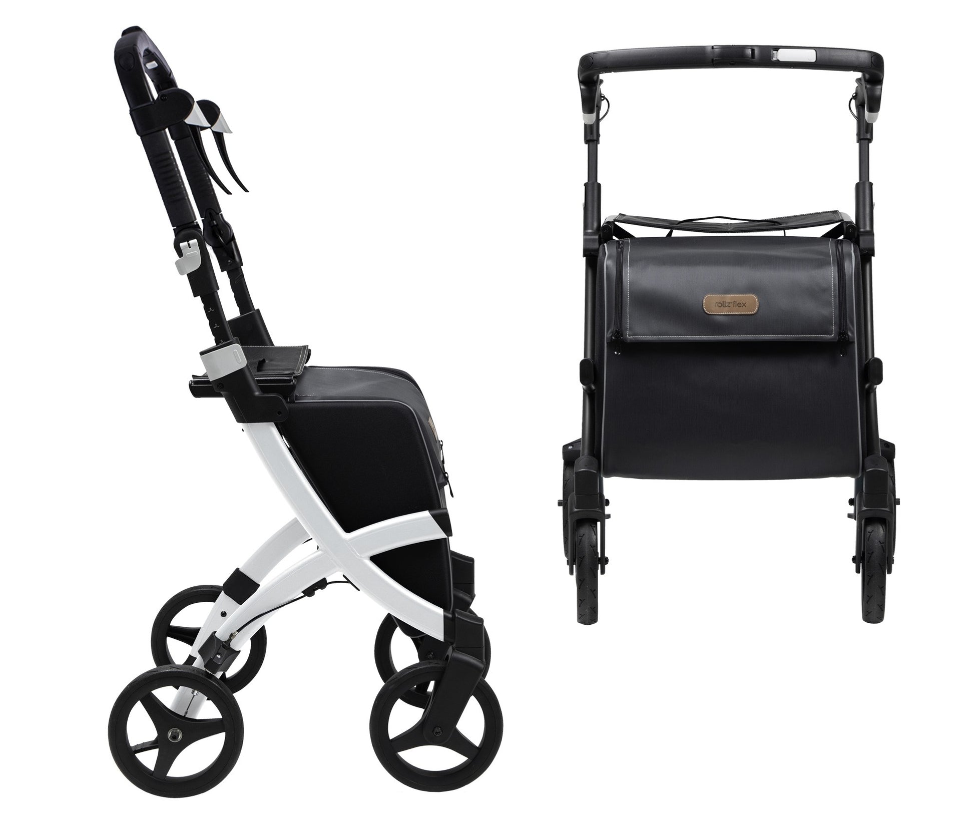 Rollz Flex: Lightweight Rollator with Shopping Bag Rollator Rollz