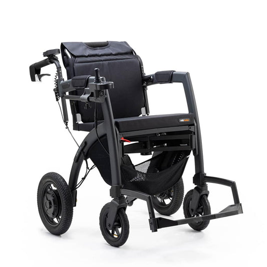 Rollz Motion Electric: Rollator and Electric Wheelchair Combo