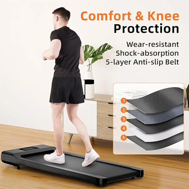 Ergonest 2-in-1 Under-Desk Walking Pad – 100cm Deck, Remote