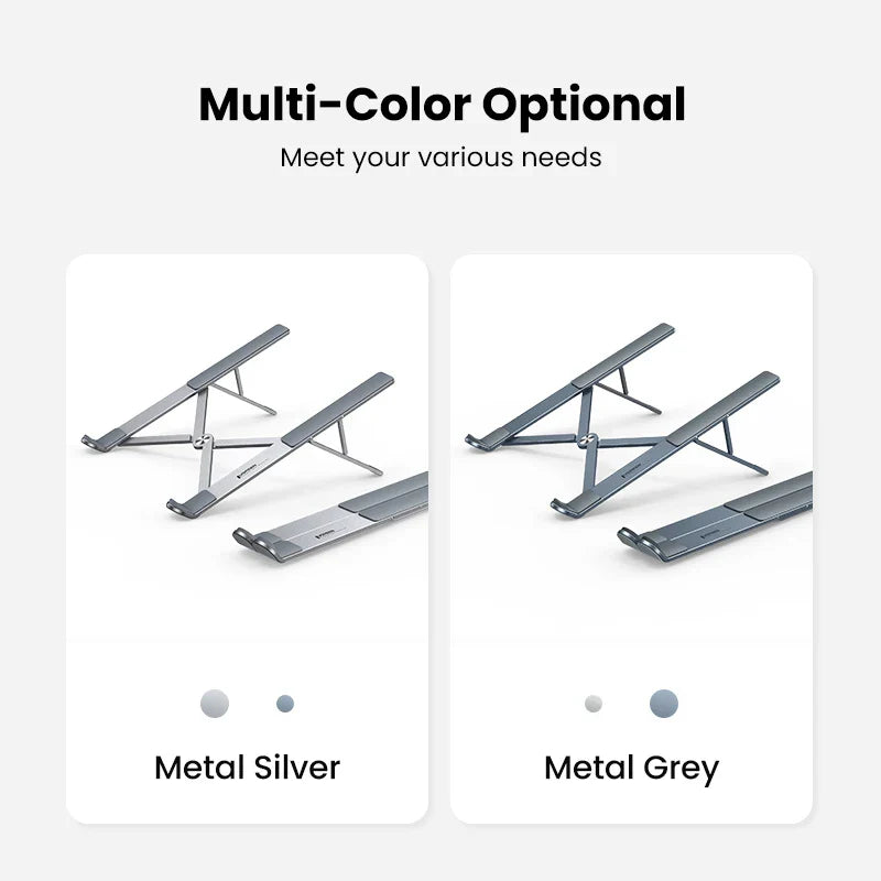 Ergonest Foldable Vertical Laptop Stand – Aluminium
