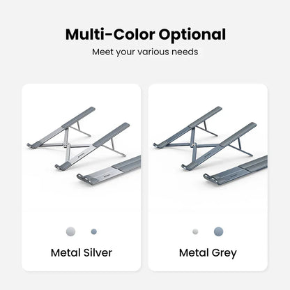 Ergonest Foldable Vertical Laptop Stand – Aluminium
