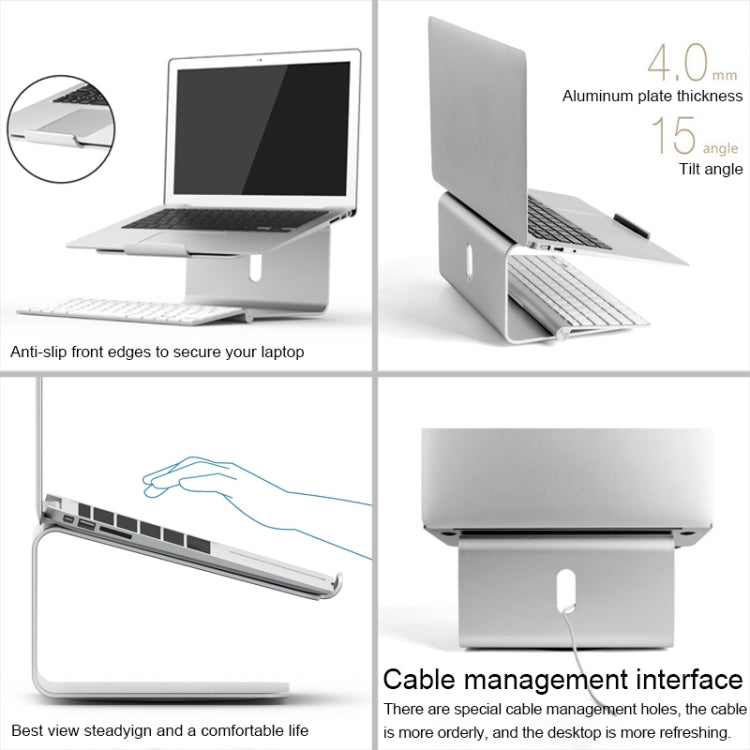 Ergonest 360° Adjustable Aluminium Laptop Stand (11–17 in)