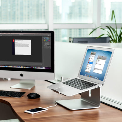 Ergonest 360° Adjustable Aluminium Laptop Stand (11–17 in)