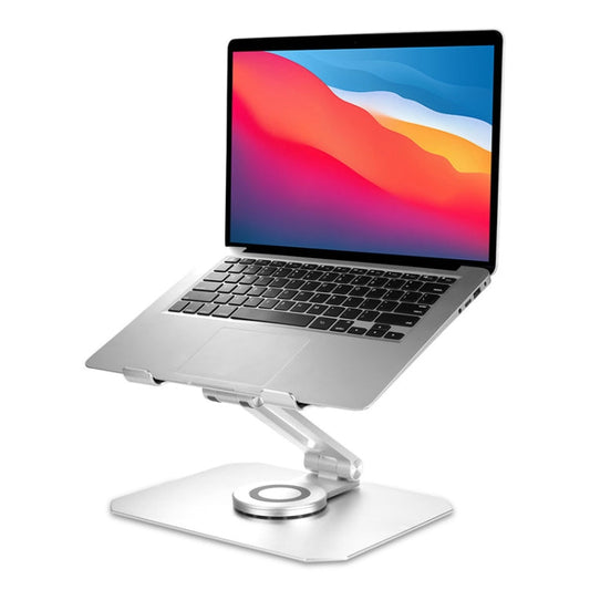 360-degree rotating aluminium laptop stand