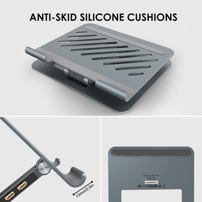 Ergonest Portable Aluminium Laptop Stand with USB-C Docking Station