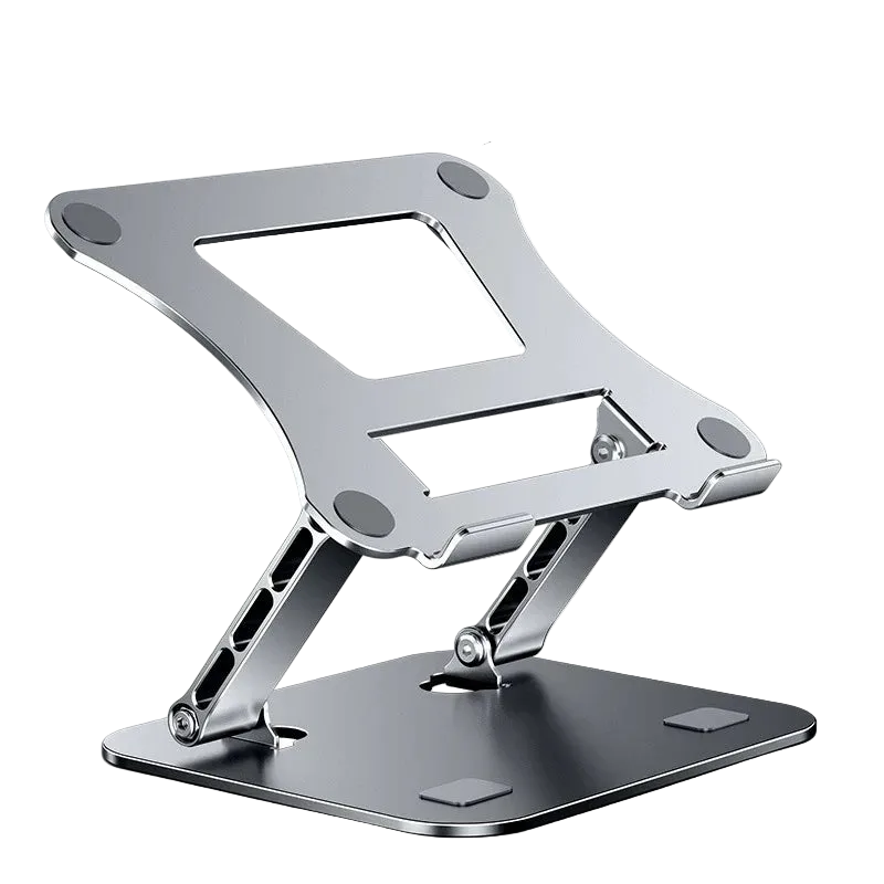 Foldable portable aluminium laptop stand, 10 to 17 inch
