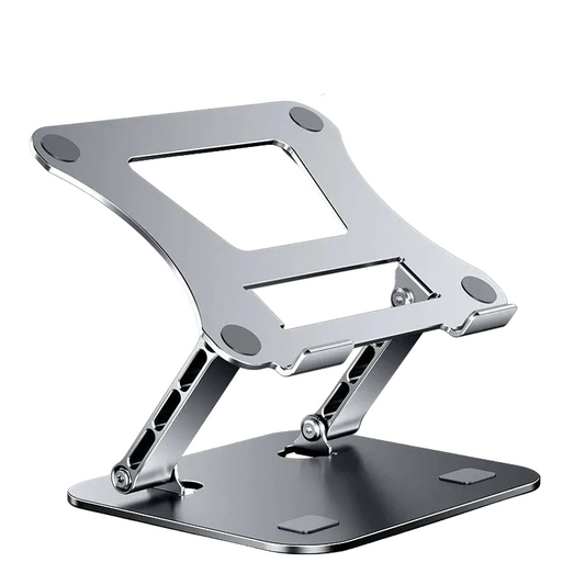 Foldable portable aluminium laptop stand, 10 to 17 inch