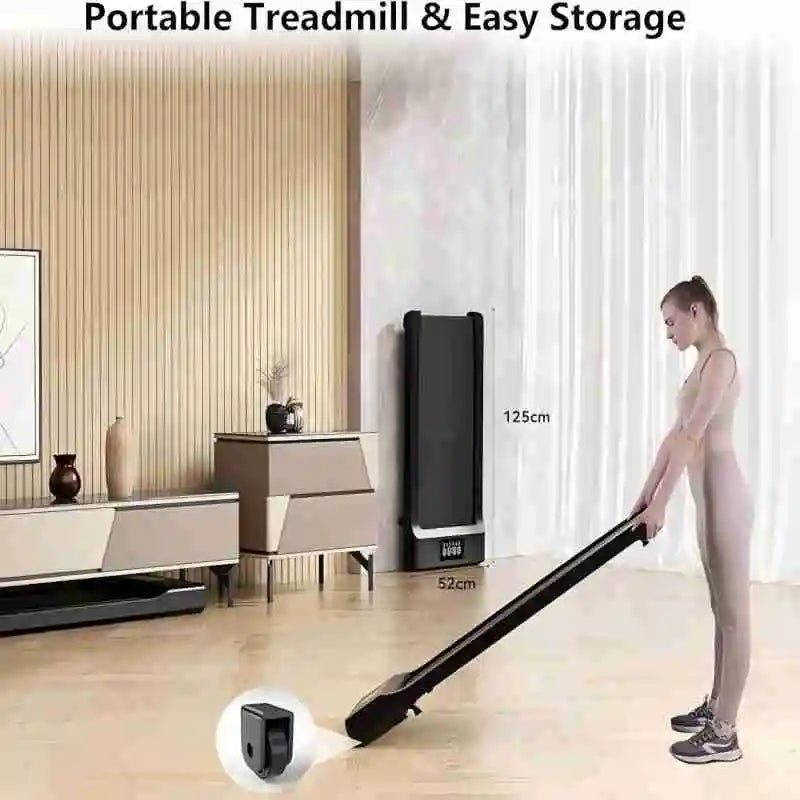 Ergonest 2-in-1 Under-Desk Walking Pad – 100cm Deck, Remote