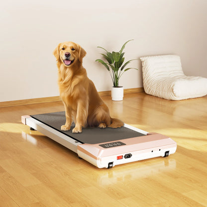Ergonest Under-Desk Walking Pad – 90cm Deck, LCD, Pink