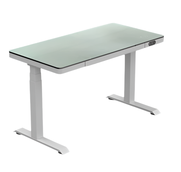 LifeSpan TR1200-Power Treadmill Desk with SC130 Smart Console + Glass Standing Desk