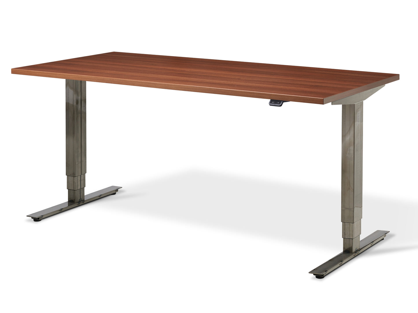 Signature Rustik Standing Desk FRISKA Natural Dijon Walnut