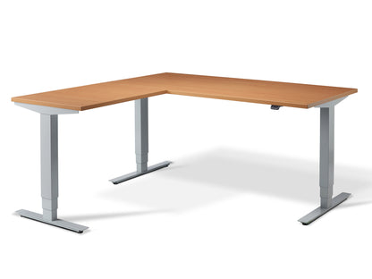 Stockholm Height Adjustable Corner Desk(With Bluetooth Control)