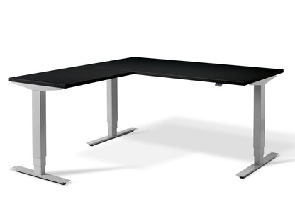 Stockholm Height Adjustable Corner Desk(With Bluetooth Control)